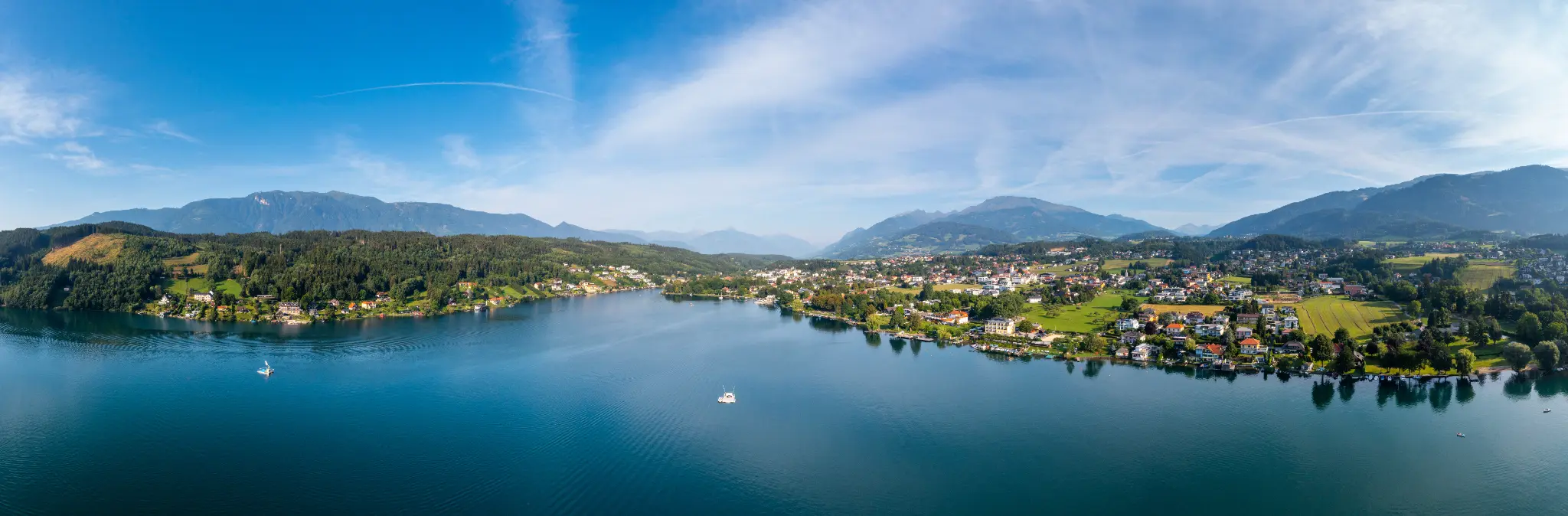 Millstatt Lake — Carinthia's deepest alpine lake with mountain panorama