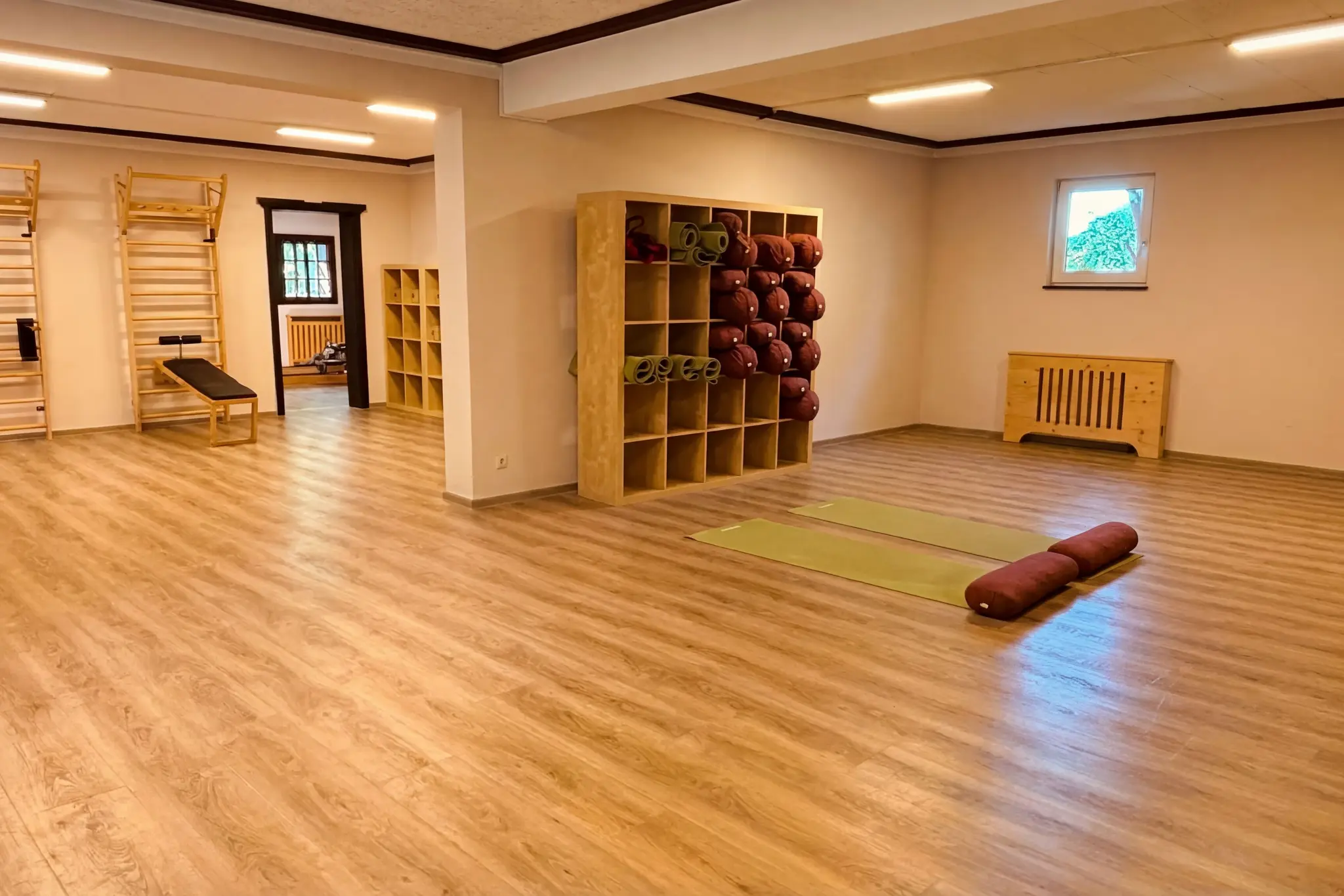 Fitnessraum und Yoga MountainView Lodge Sankt Oswald – Wellness Kärnten